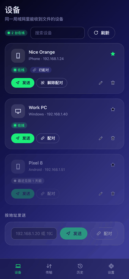 iOS devices